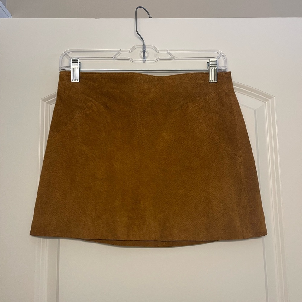 Forever 21 faux suede mini skirt
